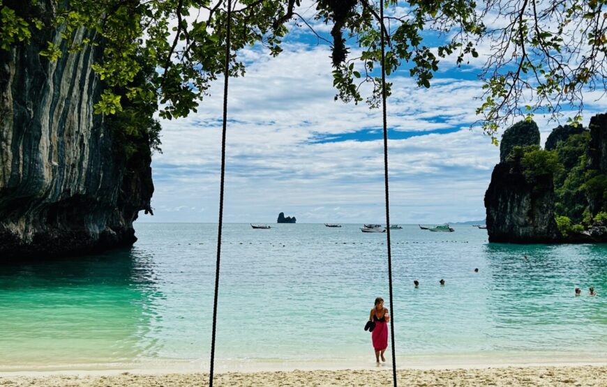 Hong 4 Islands Speedboat Tour w. Laem Haad Beach